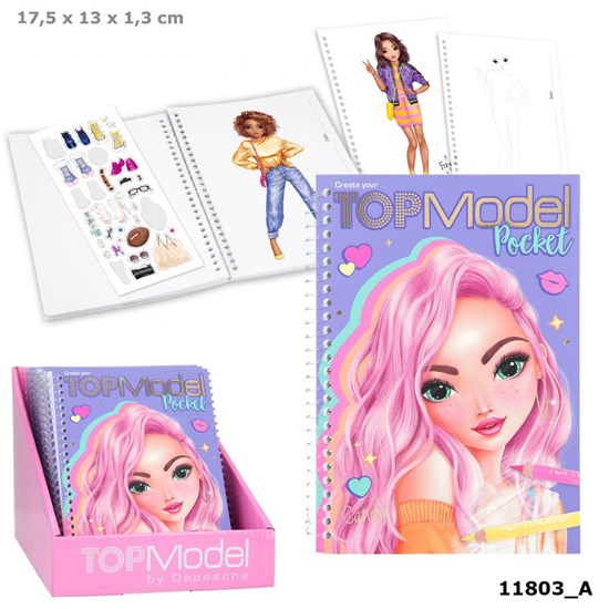 TOPmodel Pocket Kleurboek 