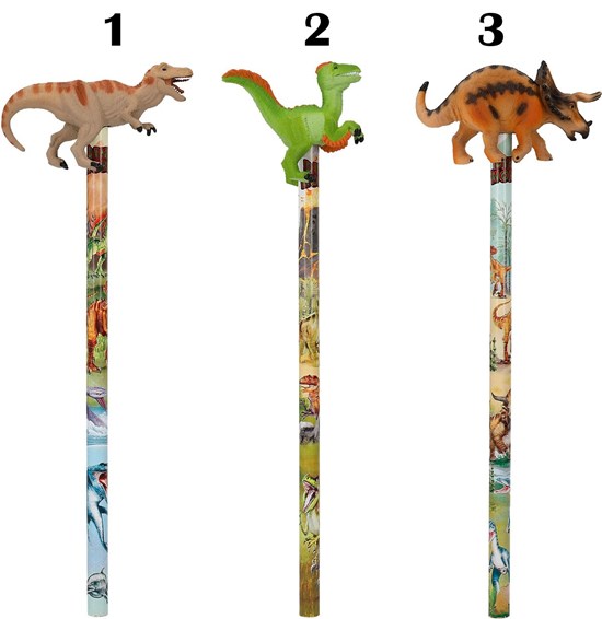 DinoWorld Potlood met Dinosarus 