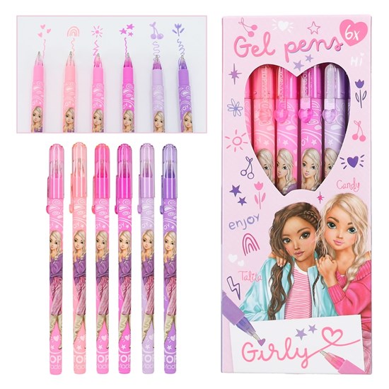 TOPModel Gelpens 6stuks 
