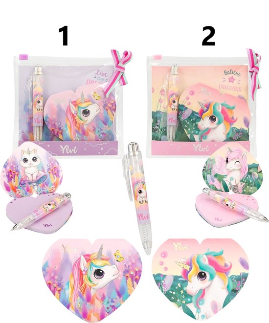 TOPmodel YIVI Mini Schrijfset in Etui 