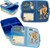 Depesche Dino World Broodtrommel Blauw