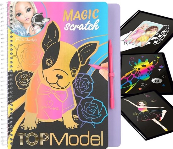 Depesche TOPModel Magic Scratch boek 3+