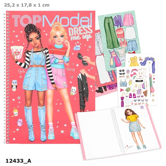 TOPModel Dress Me Up Spiraal Designer boek