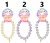 Yivi Armband met Glitterkralen 