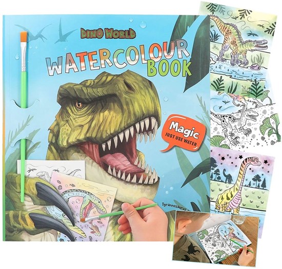 DinoWorld Magisch Water Kleurboek 