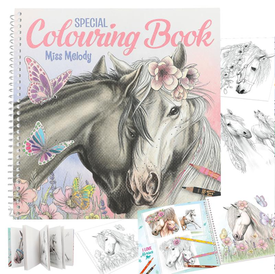 TOPModel Miss Melody Special Colouring Boek