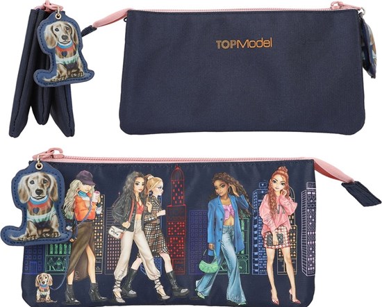 TOPModel Schooletui CITY GIRLS blauw