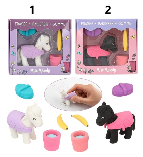 TOPModel Miss Melody Paarden Gum met Accessoires ass.kleuren