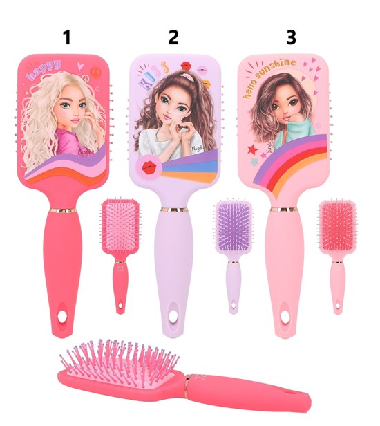 TOPModel Paddle Haarborstel assorti kleuren