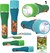 Dino World Zaklamp met Timer assorti kleuren