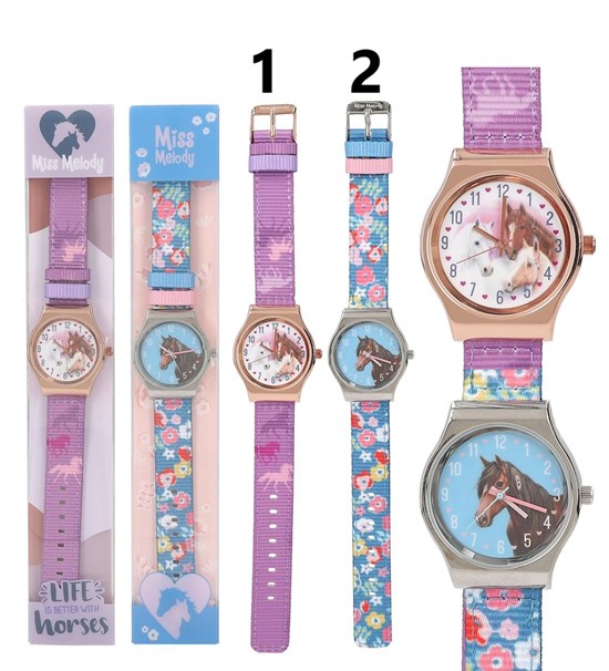 TOPModel Miss Melody Horloge ass.kleuren 