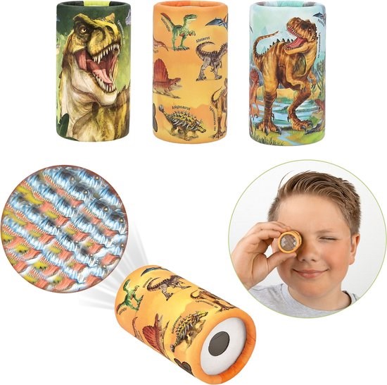 DinoWorld Mini Kaleidoscoop assorti afbeeldingen 