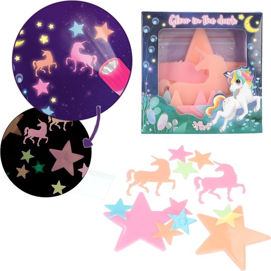 Ylvi Glow in the Dark Sticker Figuren 