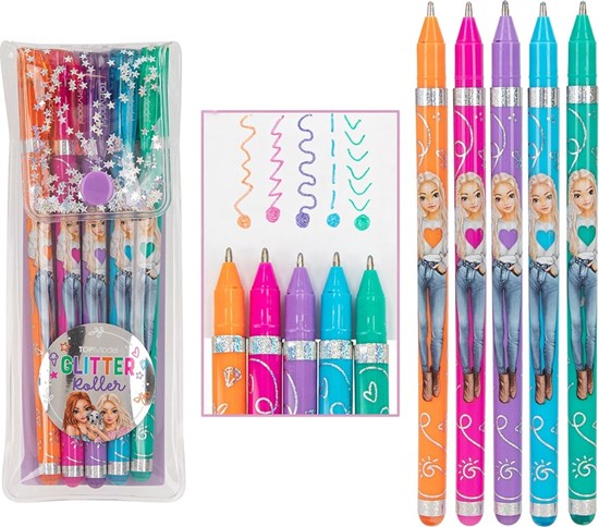 TOPModel Glitter Gel Roller 5 in Etui 