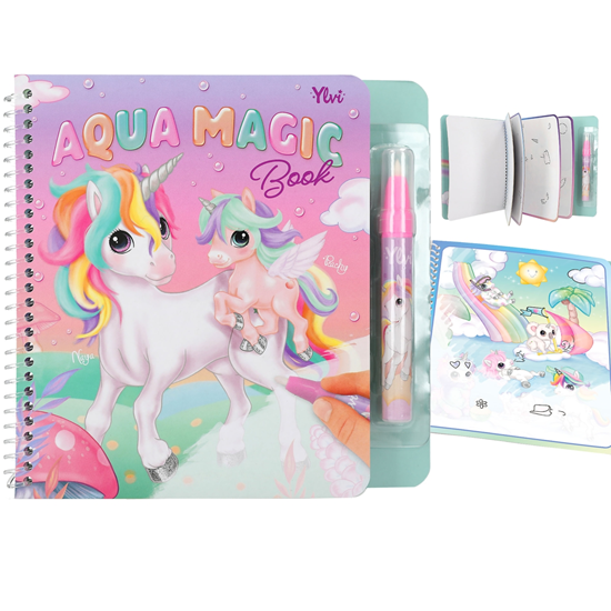 Ylvi Aqua Magic Kleurboek met Waterpen 