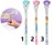 TOPModel Diamant pen met Verlichting assorti kleuren 