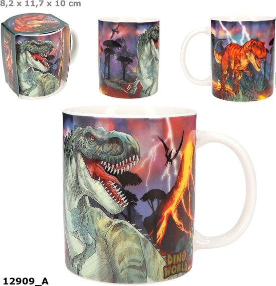 Dino World Stenen Mok