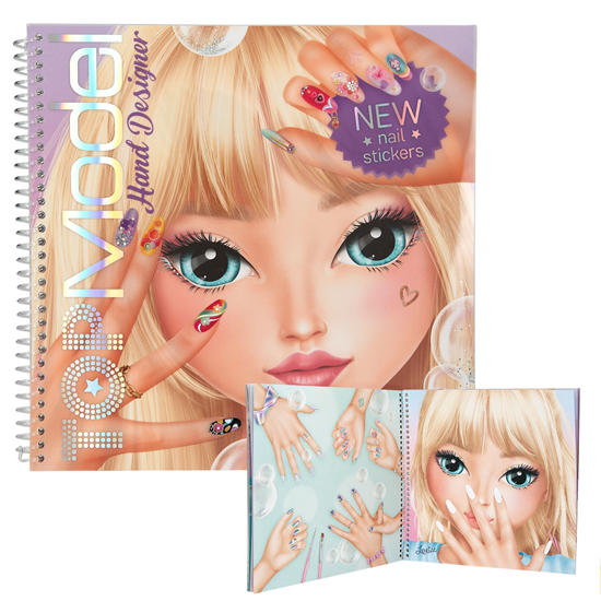 TOPModel Create Your Hand Design Nagel Stickerboek 