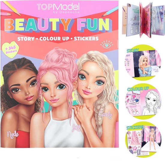 Depesche TOPModel kleurboek BEAUTY FUN 3+