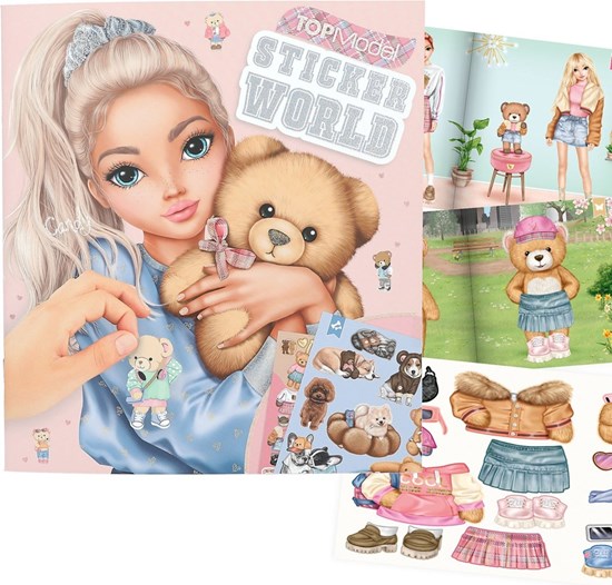 TOPModel Stickerwereld Teddy Love 