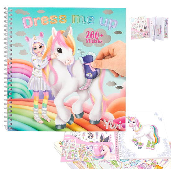 TOPModel YLVI Dress Me Up Stickerboek 