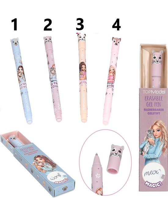 TOPModel Magische Uitwisbare Gelpen assorti kleuren 