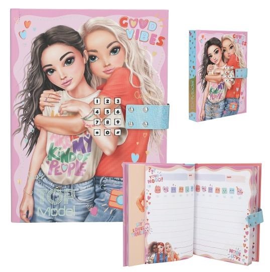 TOPModel Good Vibes Dagboek met Code Slot met Geluid 
