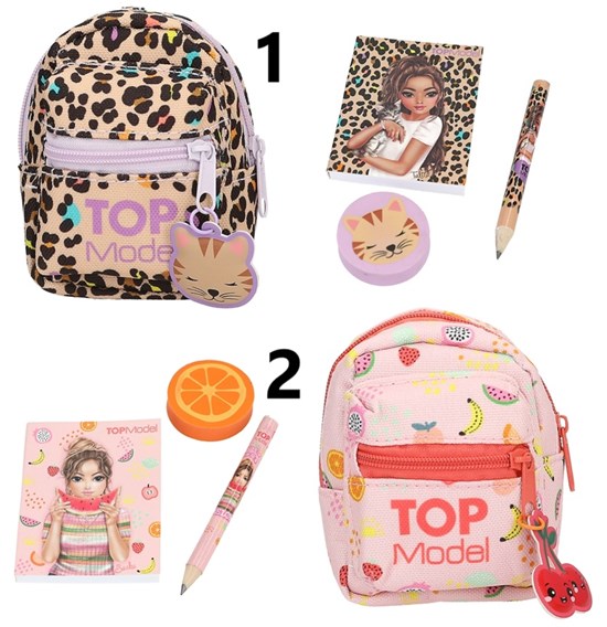 TOPModel Mini Backpack Stationary set ass.kleuren 