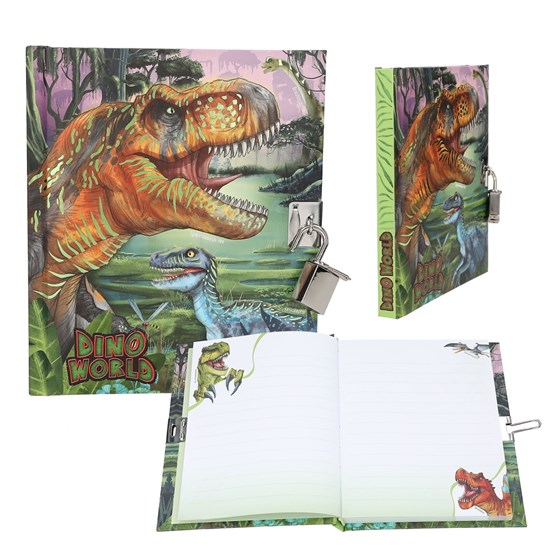 DinoWorld Dagboek met Slot 
