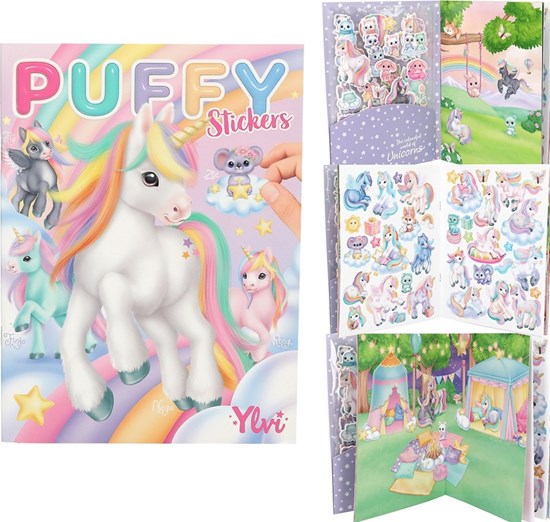 Ylvi en de Minimoomis Puffy Stickerboek 