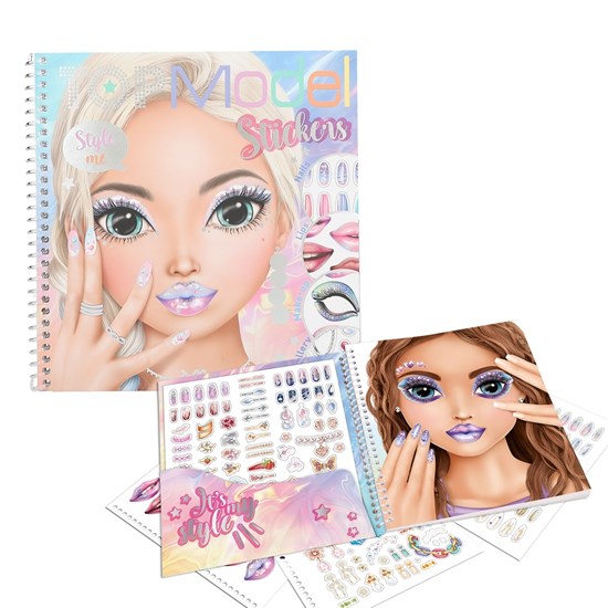 TOPModel Dress Me Up Face Stickerboek 