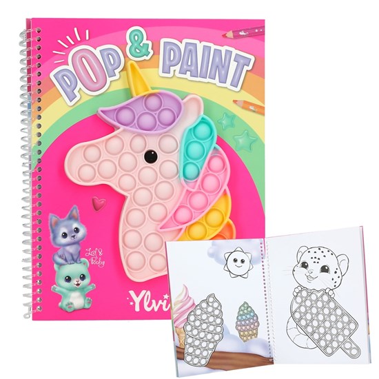 TOPModel Ylvi POP & Paint Kleurboek 3+