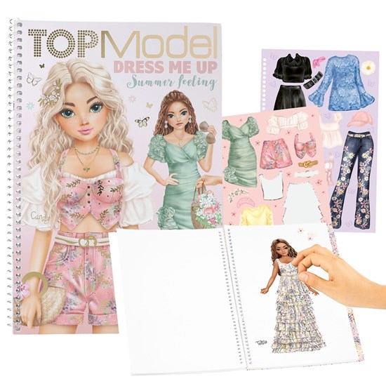 TOPModel Dress Me Up GROOT Summer Feeling Hobbyboek 