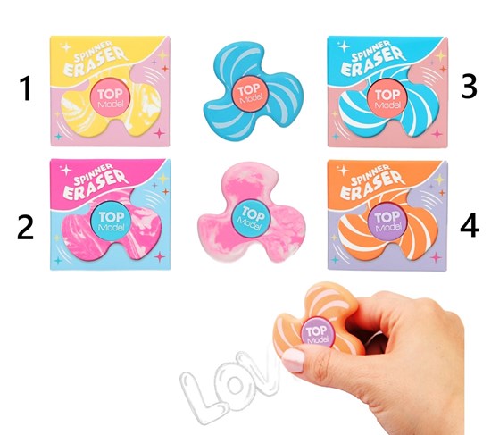 TOPModel Fidget Spinner Gum Assorti 3+