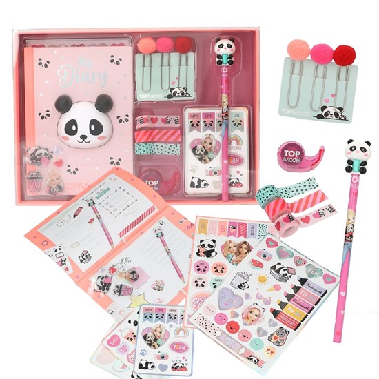 TOPModel PANDA POWER Create Your Diary set 