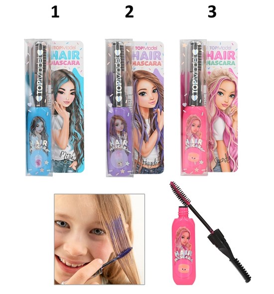 TOPModel Haar Mascara Candy Glam assorti kleuren 