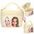TOPModel Beauty Case Tas Candy Glam Geel met Glitters 