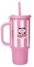 Topmodel PENfection To Go Beker met Rietje Happy Roze/Wit 