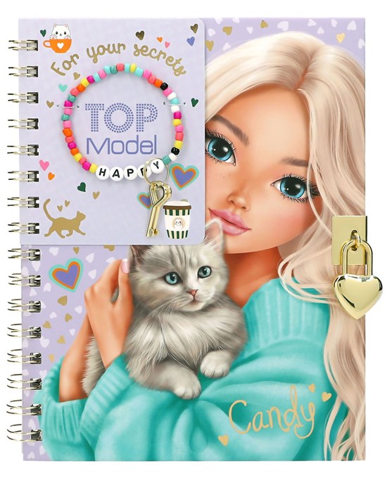 TOPModel Dagboek met Slot en Armand 3+