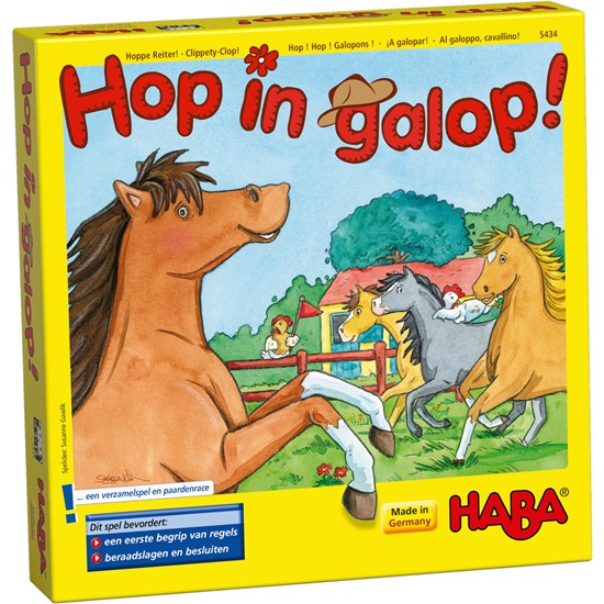 Haba  Hop in Galop  spel 3+ 
