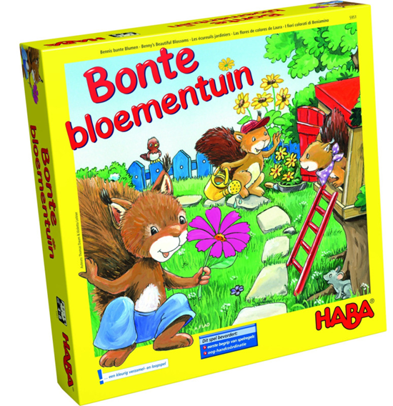  haba BONTE BLOEMENTUIN spel 4+