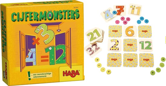 haba Cijfermonsters 8-99 jaar 