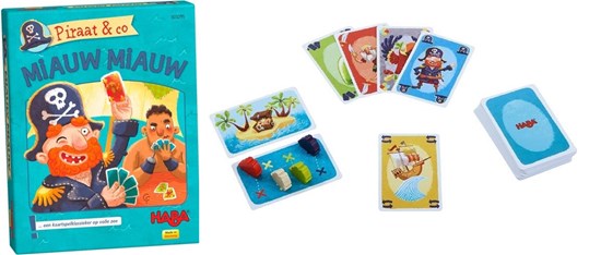 haba Piraat & Co Miauw Miauw kaartspel 4+ 
