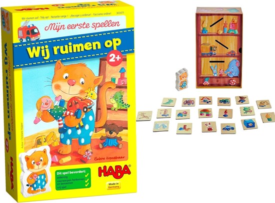 haba Mijn Eerste Spellen Wij Ruimen Op 2+