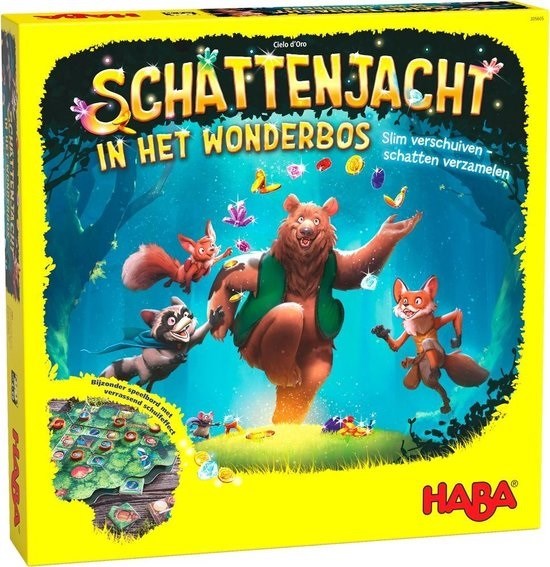 Haba Schattenjacht in het Wonderbos Bordspel 4-99jaar