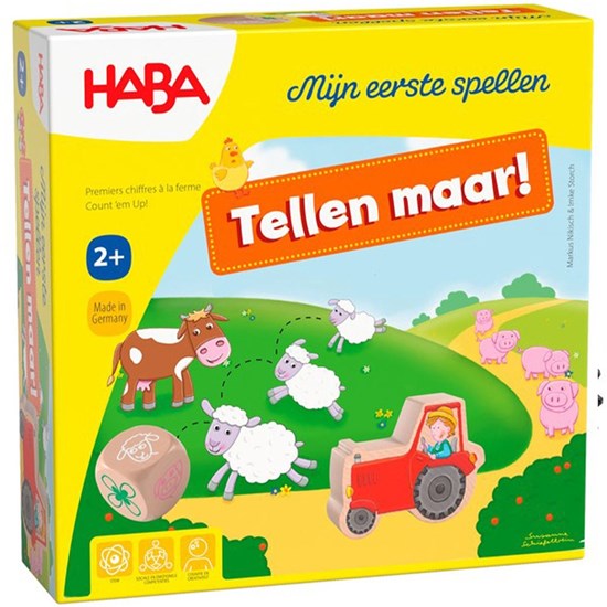 haba Mijn Eerste Spellen Tellen Maar ! 2+ 