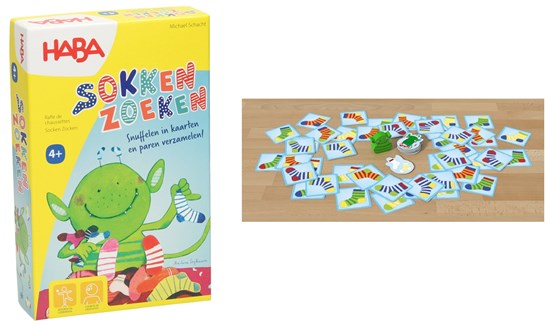 haba Sokken Zoeken Kaartspel 4+ 