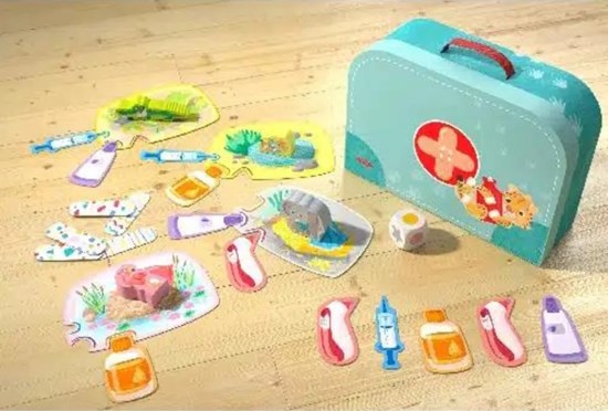 haba Mijn Eerste Spellen Bij de Dierendokter in Koffer 2+  