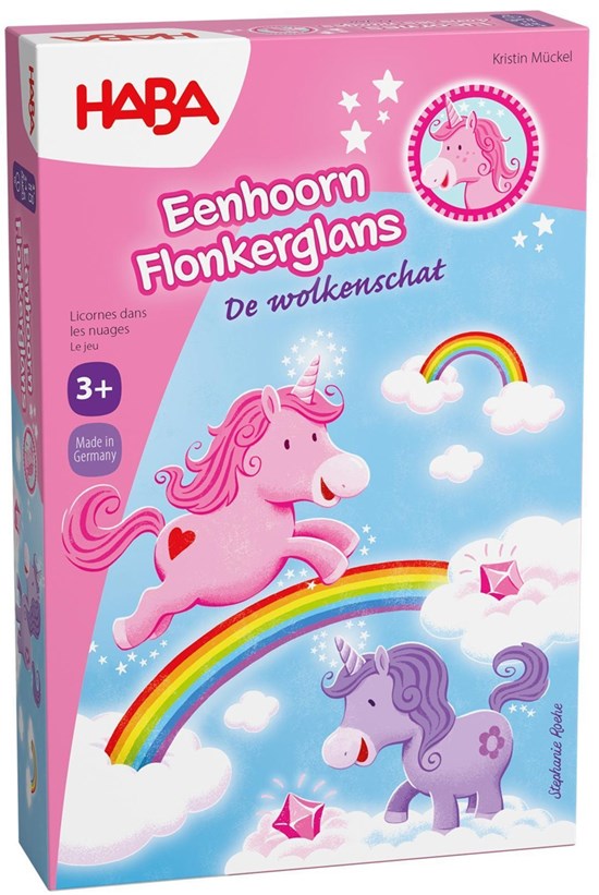 Haba Eenhoorn Flonkerglans spel 3+ 