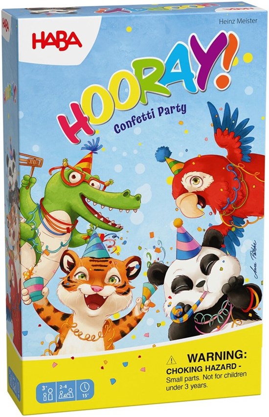 haba Hoera ! Het Regent Confetti spel 5+ 